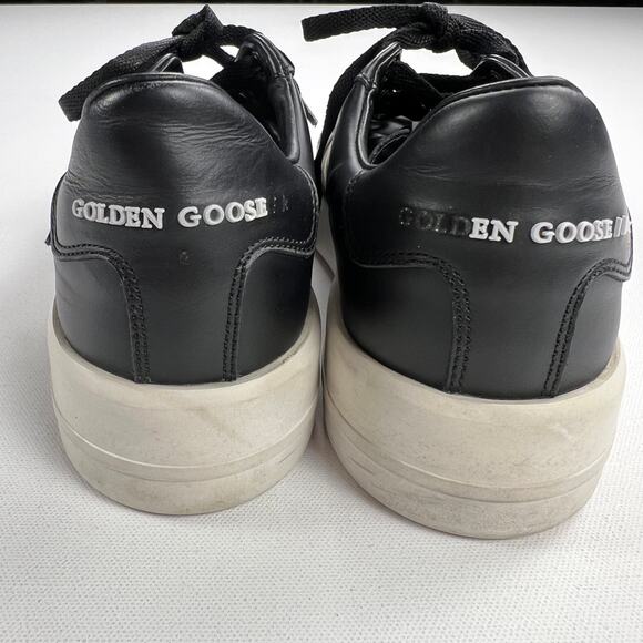 Golden Goose Purestar Black Low Top Sneakers Size 38 (Womens 8) See Description - Picture 5 of 16